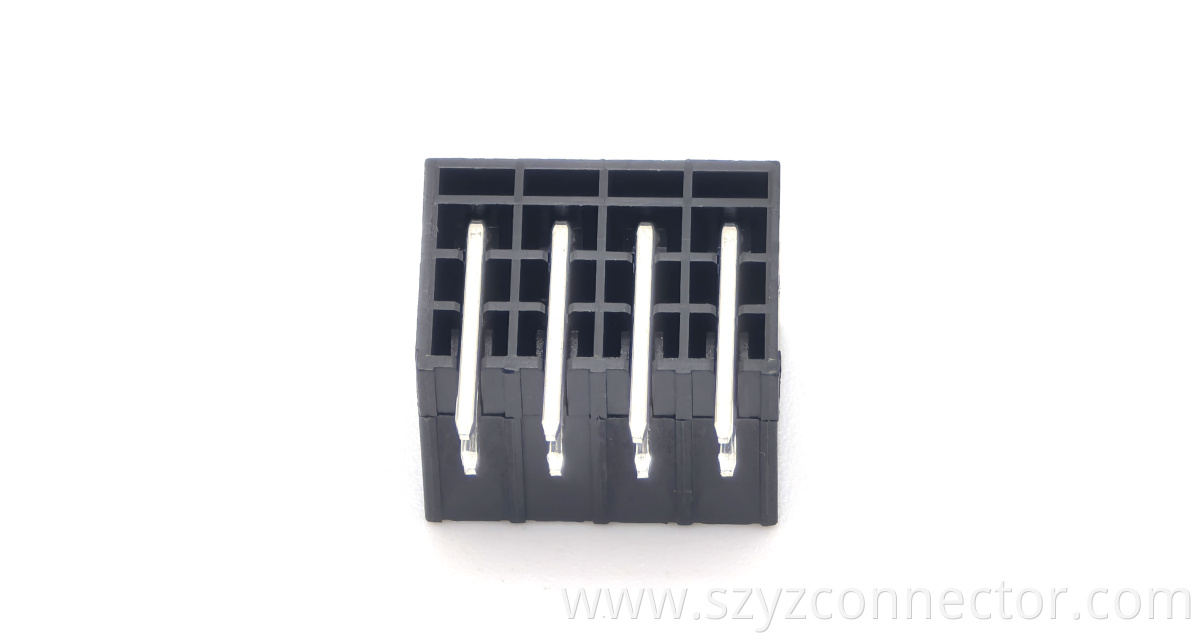 4.2mm Pitch Wafer Pin Header Connector 2*4P 4.2mm Pitch Wafer Pin Header Connector 2*4P